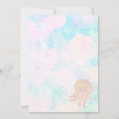 かわいいタコまんが水彩 招待状 (裏面)