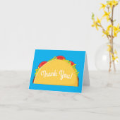 かわいいタコキッズ1st誕生日パーティーメキシコ料理 カード (黄色い花)