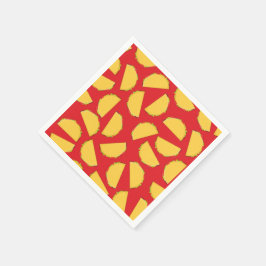 かわいいタコキッズ1st誕生日パーティーメキシコ料理 スタンダードカクテルナプキン