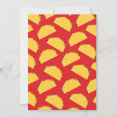 かわいいタコキッズ1st誕生日パーティーメキシコ料理 招待状 (裏面)