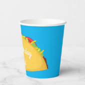 かわいいタコキッズ1st誕生日パーティーメキシコ 紙コップ (裏面)