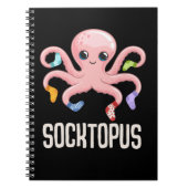 かわいいタコキュートクラケンシー動物愛好家 ノートブック (正面)