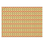 かわいいタコスのキャラクター テーブルクロス (正面(横))