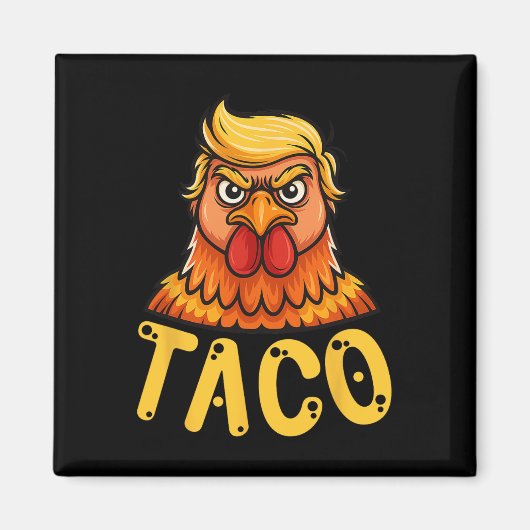 かわいいタコトランプおもしろいいつも行こう マグネット (正面)