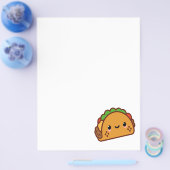 かわいいタコフェイス チラシ (シングル)