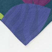 かわいいタコ海の海パーソナライズされた子 フリースブランケット (角)