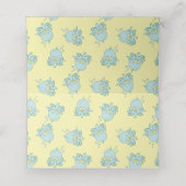 かわいいタコ赤ちゃんシャワーかわいい プレイスカード (内部開封)