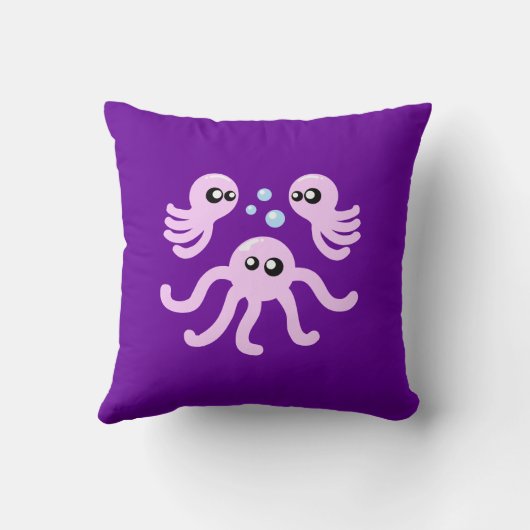 かわいいタコ クッション (裏面)