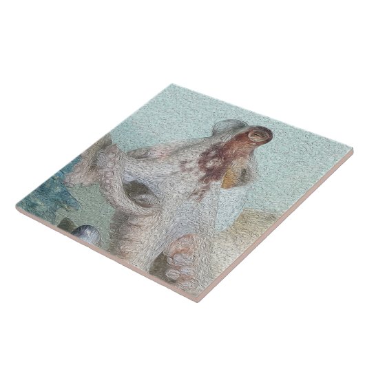 かわいいタコ タイル (側面)