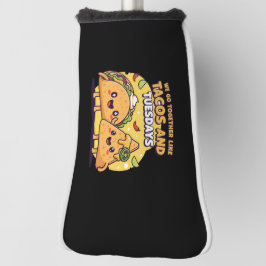 かわいいタコ&ナチョ | 私たちはタコスのように一緒に行く ゴルフヘッドカバー