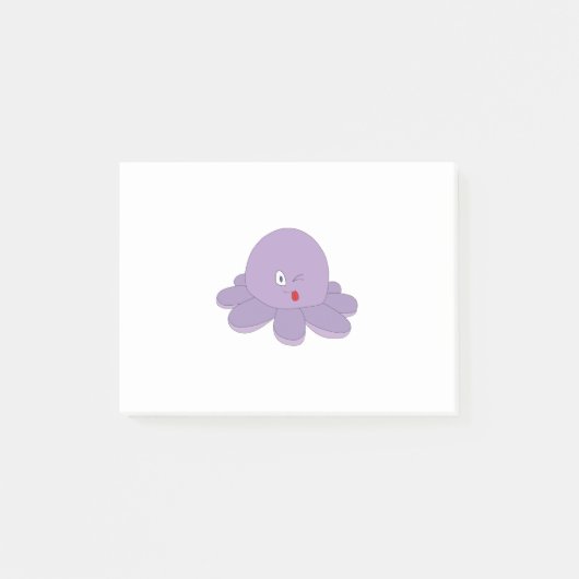 かわいいタコ ポストイット (正面)