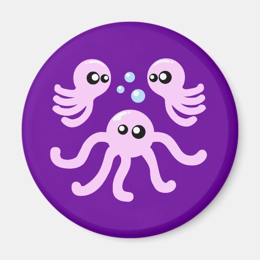 かわいいタコ マグネット (正面)