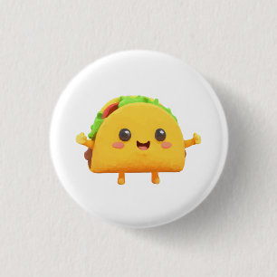 かわいいタコ 缶バッジ