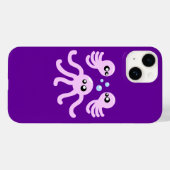 かわいいタコiPhoneケース Case-Mate iPhoneケース (裏面 (横))