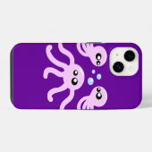 かわいいタコiPhoneケース iPhoneケース (裏面横)