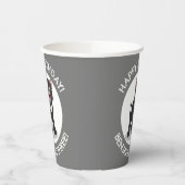 かわいいタスマニアデビル 誕生日 カスタムアニメ 紙コップ (左)