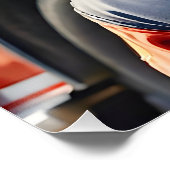 かわいいタビーキャットの水色を変える消防士 ポスター (コーナー)