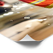 かわいいタビーキャットの水色を変える消防士 ポスター (コーナー)