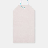 かわいいタビー猫とハートありがとう ギフトタグ (裏面)