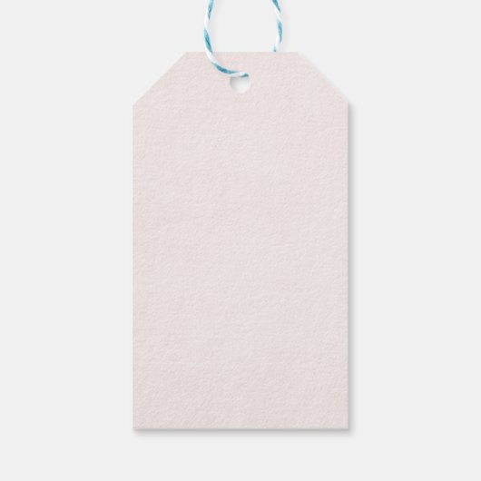 かわいいタビー猫とハートありがとう ギフトタグ (裏面)