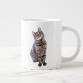かわいいタビー猫 ジャンボコーヒーマグカップ (右)