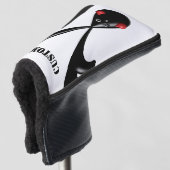 かわいいタフなバニー・ボクサーウサギ ゴルフヘッドカバー (3/4 正面)