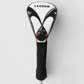 かわいいタフなバニー・ボクサーウサギ ゴルフヘッドカバー (正面)