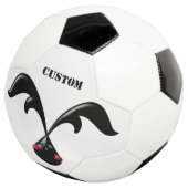 かわいいタフなバニー・ボクサーウサギ サッカーボール (3/4)