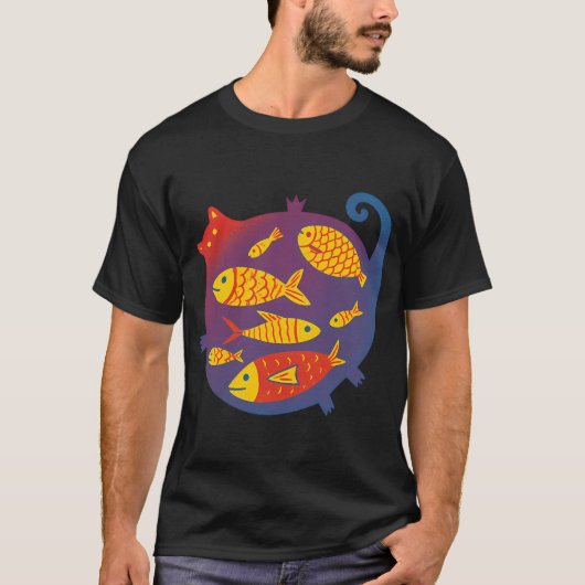 かわいいタングフィッシュ Tシャツ (正面)