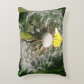 かわいいタンポポ アクセントクッション (正面(垂直))