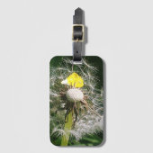 かわいいタンポポ ラゲッジタグ (正面縦)