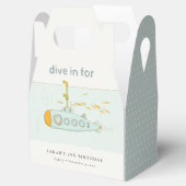 かわいいダイビング水中潜水艦の任意の年齢誕生日 フェイバーボックス (オープン)