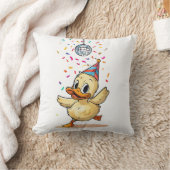 かわいいダクリング踊りDisco Ball With Conf クッション (ブランケット)