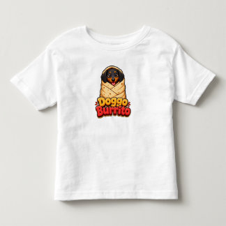 かわいいダックスフントのトートTシャツ、ファニーダゴブリト トドラーTシャツ