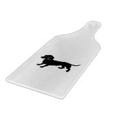 かわいいダックスフント カッティングボード (角)