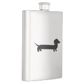 かわいいダックスフント フラスク (右)