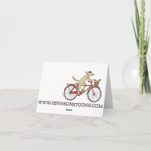 かわいいダックスフンドのキス | ウィーナードッグ大好きカード カード (裏面)