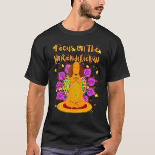 かわいいダックスフンド おもしろいウィナードッグ ダクシー ヨガ エクササイズ Tシャツ