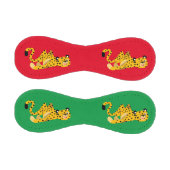 かわいいダッシュマンガのチーター野球 野球ボール (パネル)