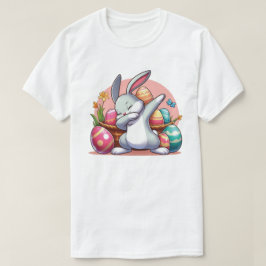 かわいいダビングバニーイースターデー最高のギフトデザイン Tシャツ
