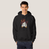かわいいダビングマカロニペンギン パーカ (正面フル)