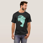 かわいいダビングマナテおもしろいーシーカウダンサーA Tシャツ (正面フル)