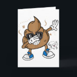 かわいいダブリングうんこTシャツ - 面白い絵文字 私はうんこした カード<br><div class="desc">かわいいダブリングうんこTシャツ - 面白い絵文字 今日うんこした ギフト _1</div>