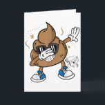 かわいいダブリングうんこTシャツ - 面白い絵文字 私はうんこした カード<br><div class="desc">かわいいダブリングうんこTシャツ - 面白い絵文字 今日うんこした ギフト _1</div>