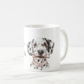 かわいいダルメシアンの子犬 コーヒーマグカップ (正面右)