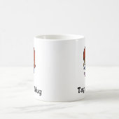 かわいいダンサー、ジャズ/バレエ コーヒーマグカップ (中央)