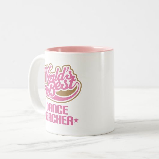 かわいいダンスの先生 ツートーンマグカップ (正面左)