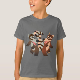 かわいいダンスをするカルトゥーンのクーティムンディの子供用Tシャツ Tシャツ