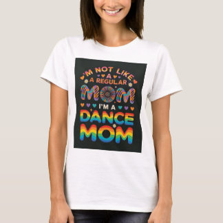 かわいいダンスママTシャツ Tシャツ