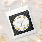 かわいいダンプトラック建築トラック誕生日 フェイバーバッグ (クリップ留めされた状態)